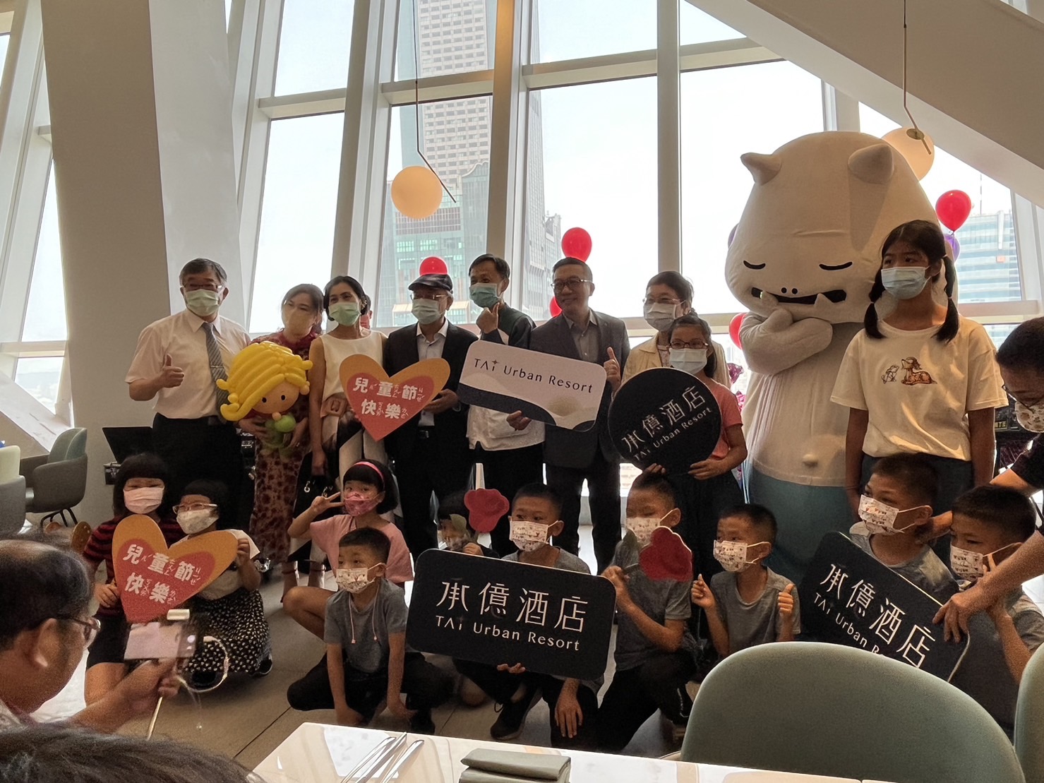 4/4孫大善人招待承億酒店共渡兒童節