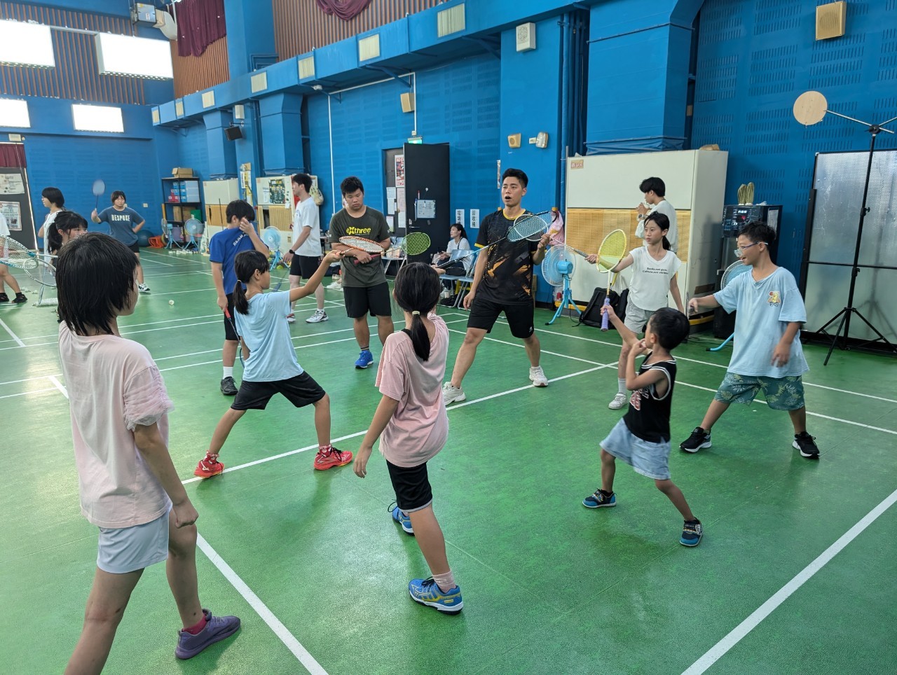 8/4鼓山國小羽球體驗