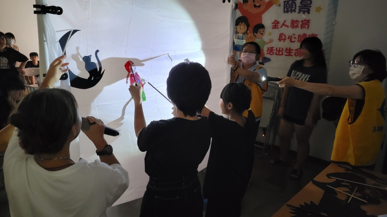 8/24傑人會蒞臨拜訪捐贈及帶領院生光影活動